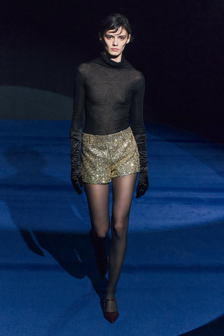 SHORT À SEQUINS COLLECTION ZW