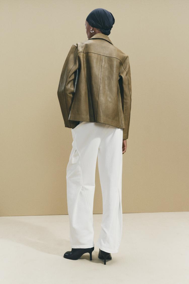 PANTALON JOGGER À PLIS