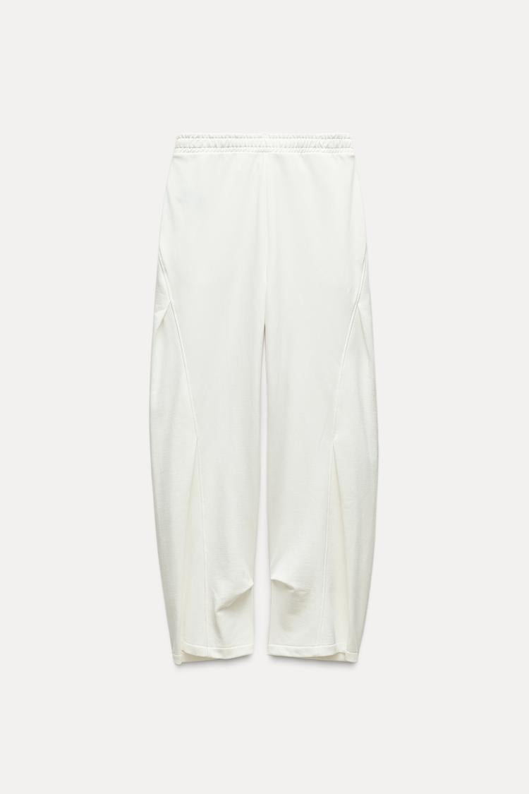 PANTALON JOGGER À PLIS