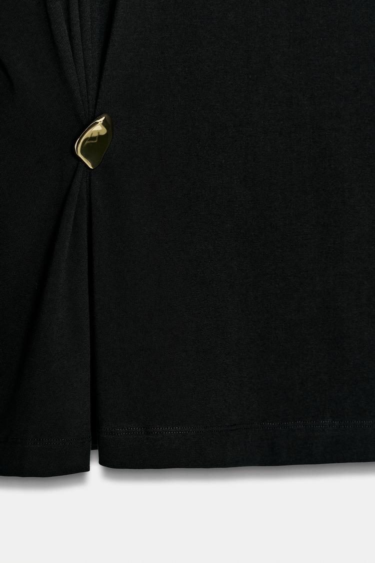T-SHIRT HEAVY COTTON À DÉCOR