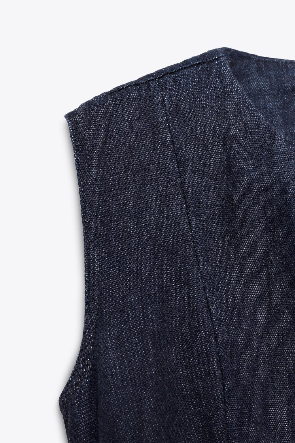 ROBE MIDI EN DENIM ZW COLLECTION