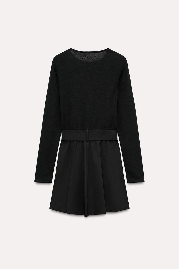 ROBE BIMATIÈRE AVEC CEINTURE