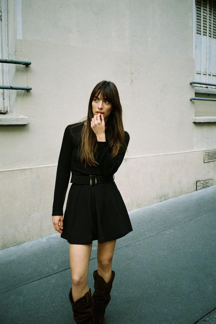 ROBE BIMATIÈRE AVEC CEINTURE