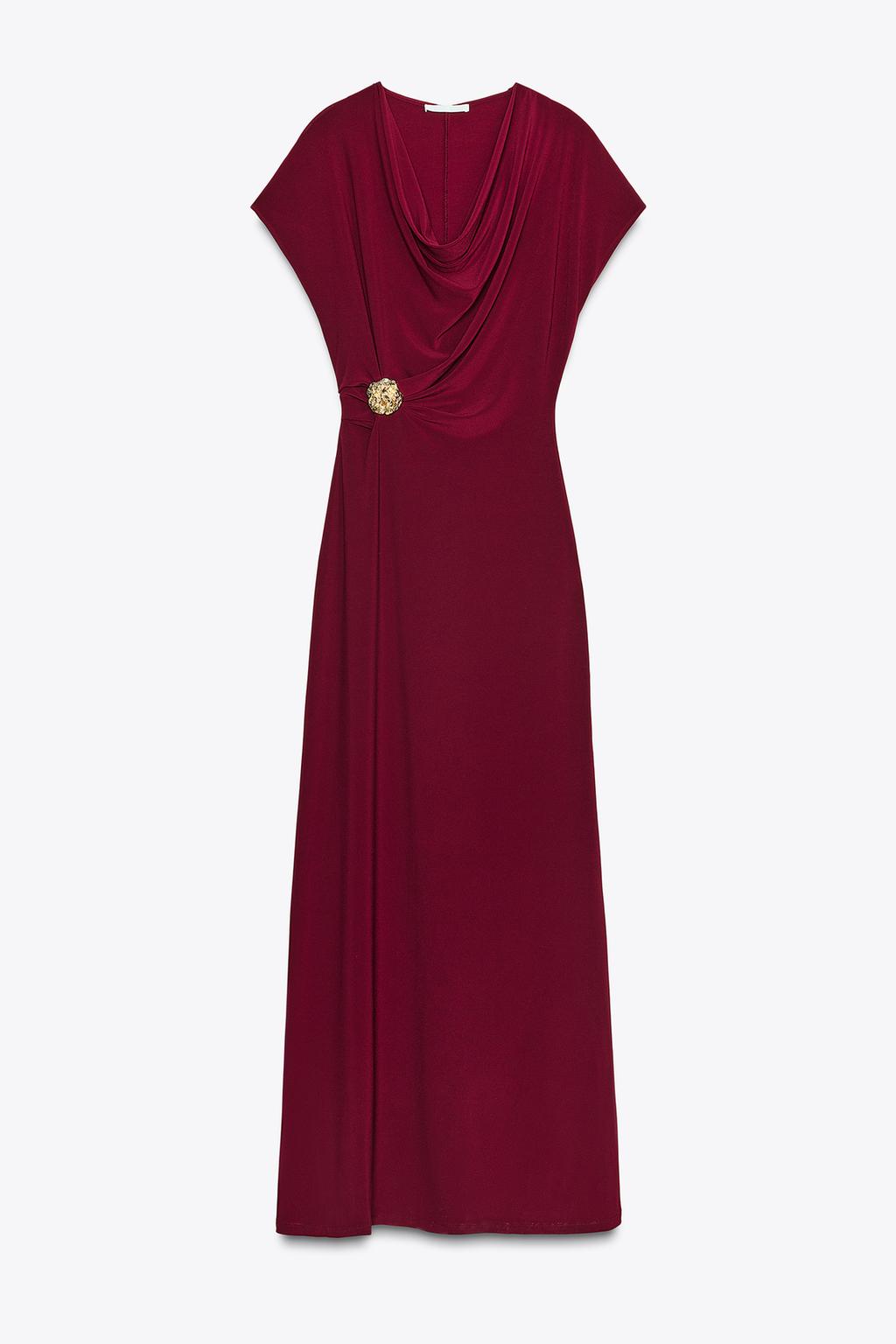 ROBE DRAPÉE ORNEMENT