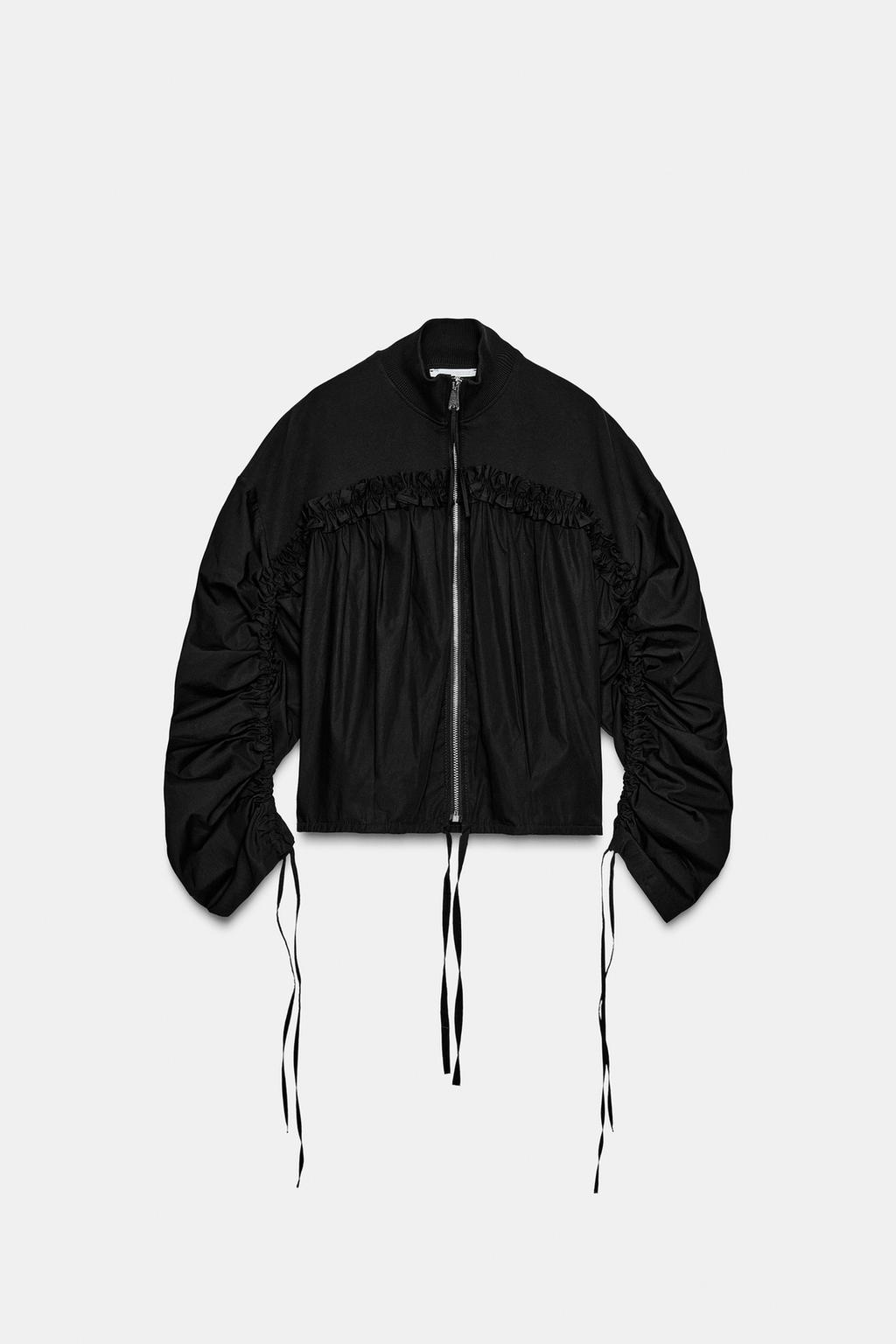 CONTRAST BOMBER JACKET