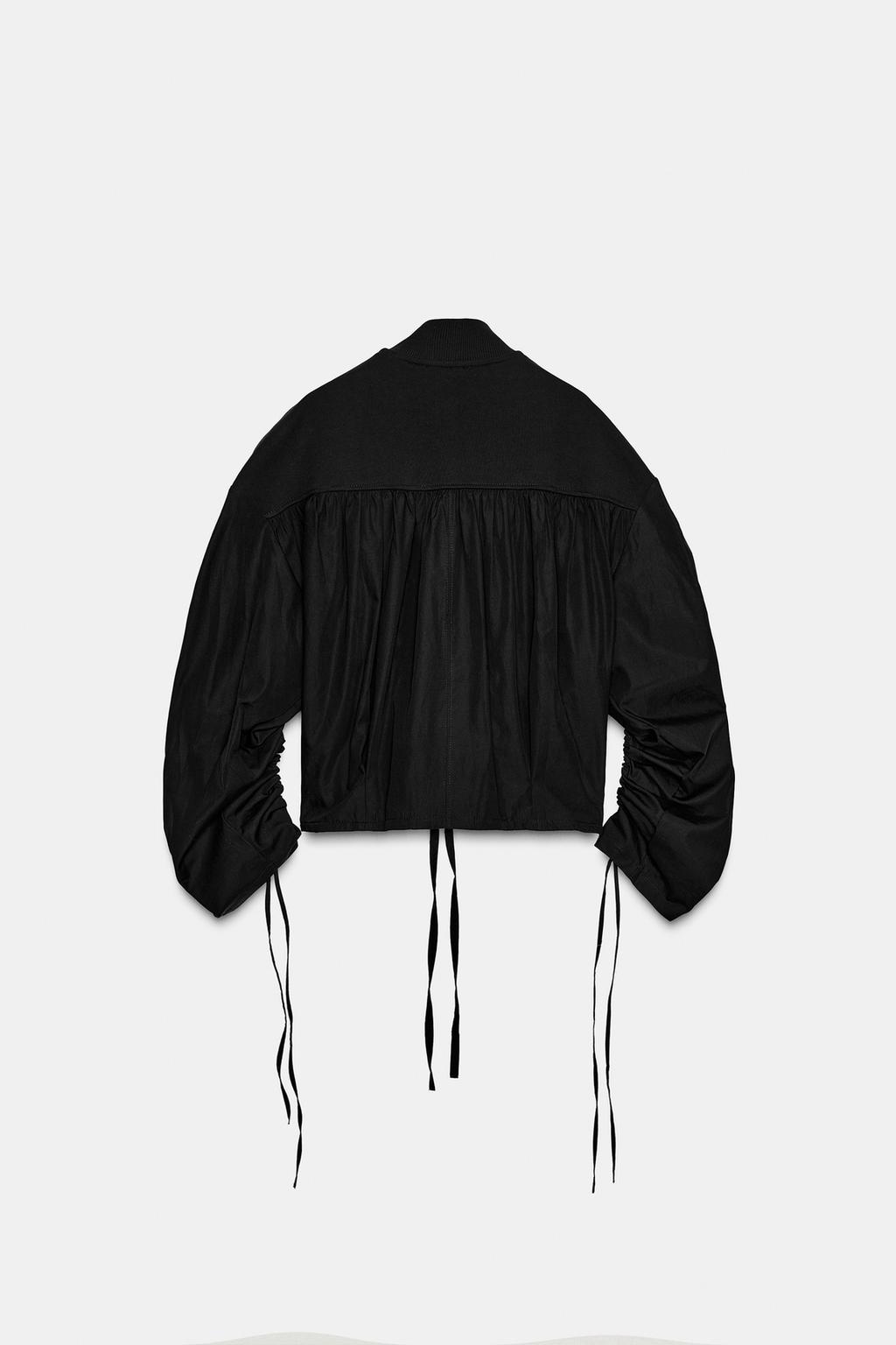 CONTRAST BOMBER JACKET