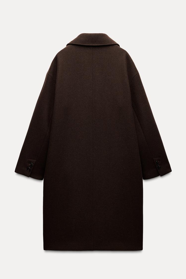 OVERSIZED COAT WITH WOOL
