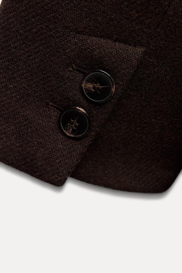 OVERSIZED COAT WITH WOOL