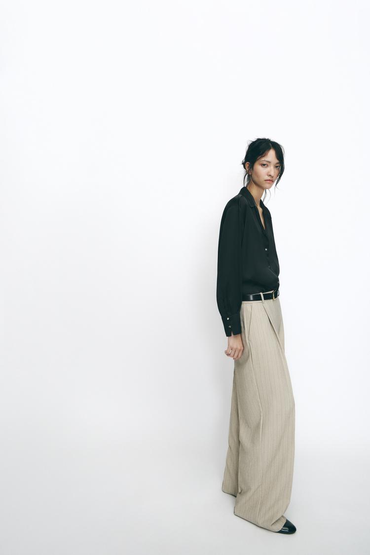 CHEMISE BASIQUE SATINÉE