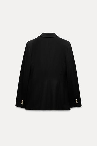 BLAZER AJUSTÉ AVEC ÉPAULETTES