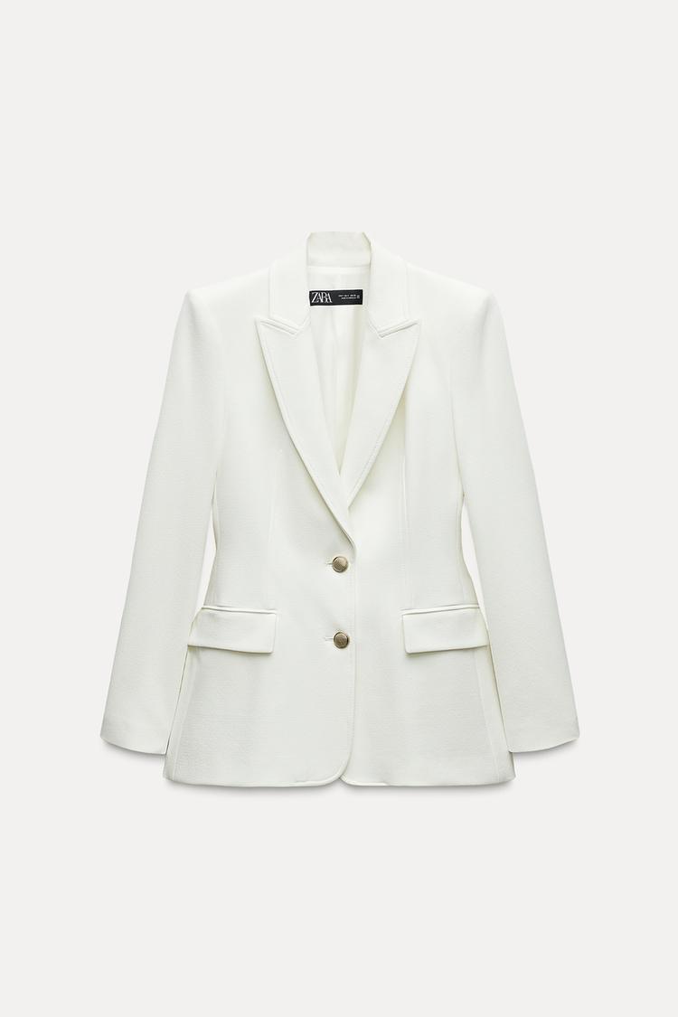 BLAZER AJUSTÉ AVEC ÉPAULETTES