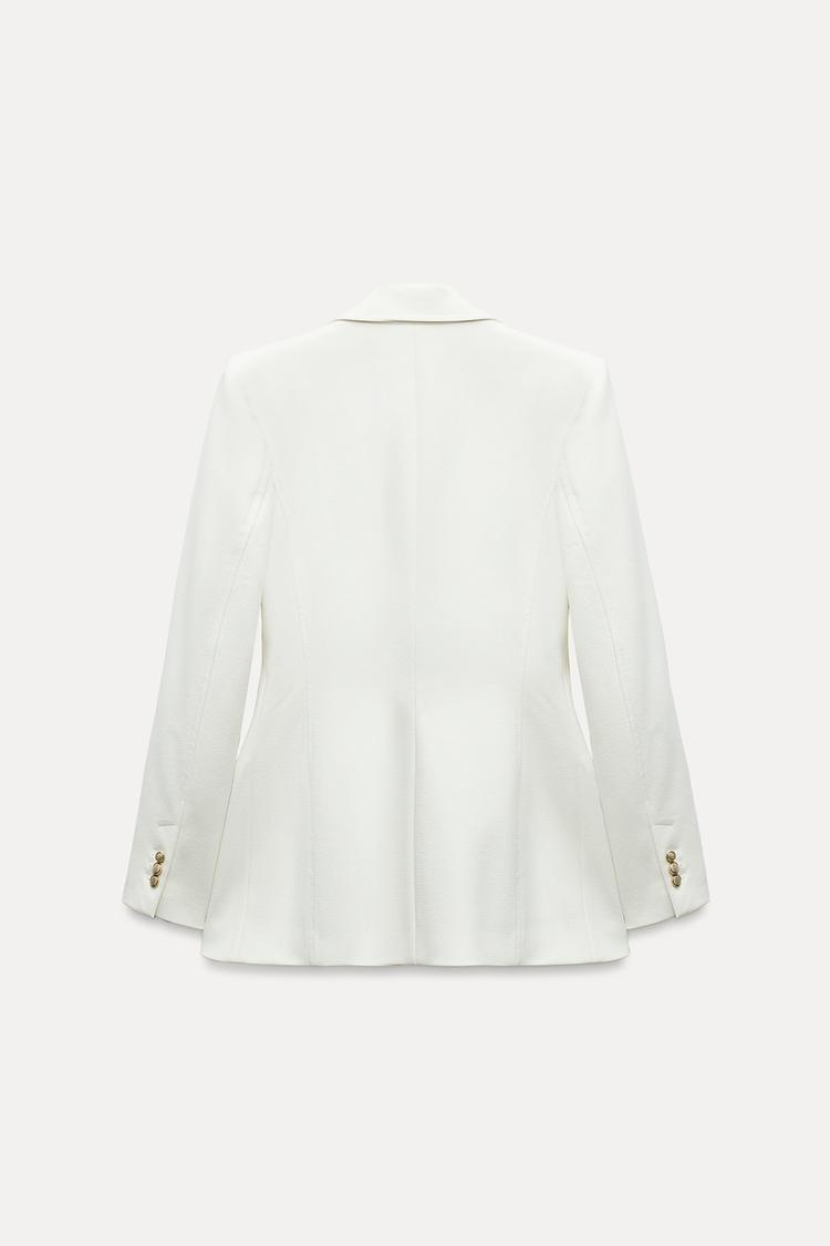 BLAZER AJUSTÉ AVEC ÉPAULETTES