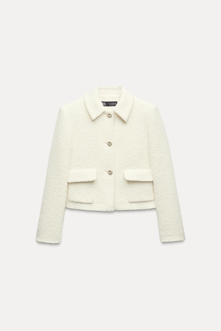 VESTE COURTE BOUCLÉE