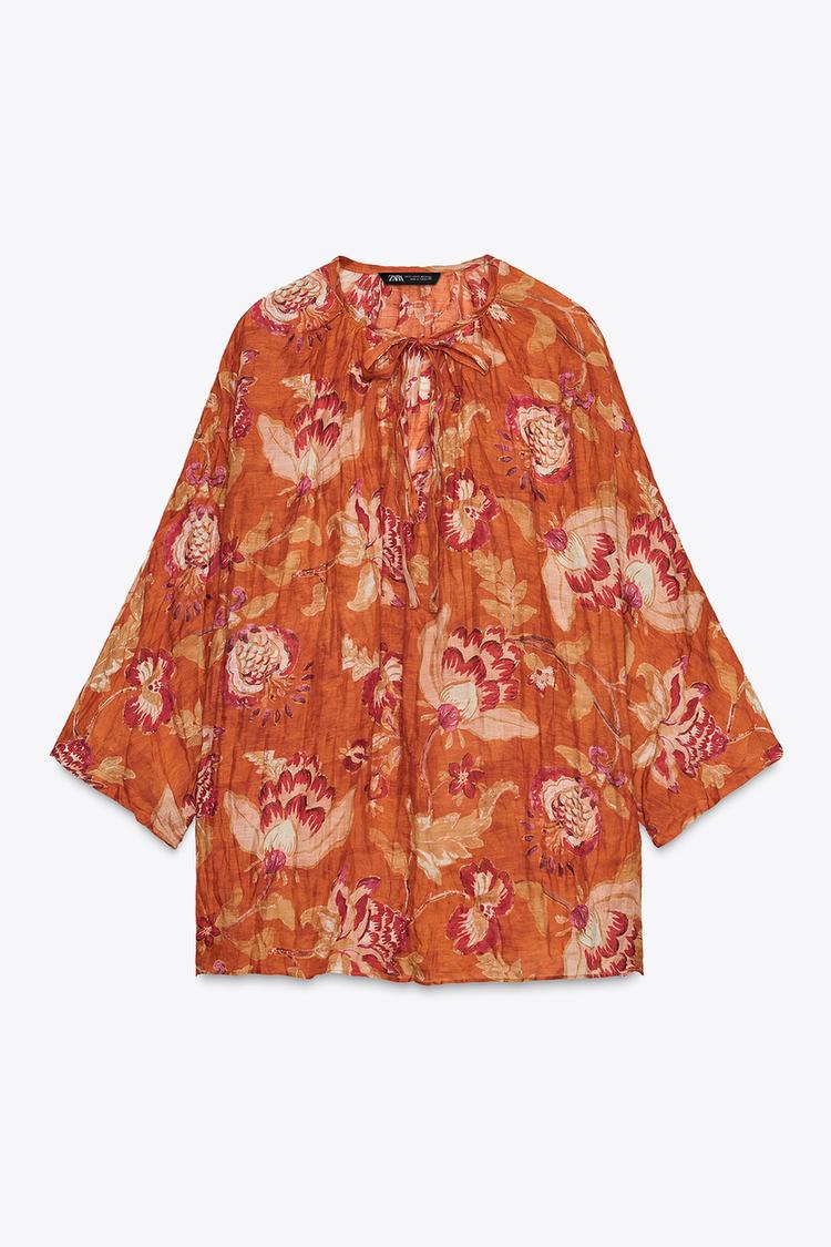 CHEMISE FROISSÉE RAMIE 100 % ZW COLLECTION