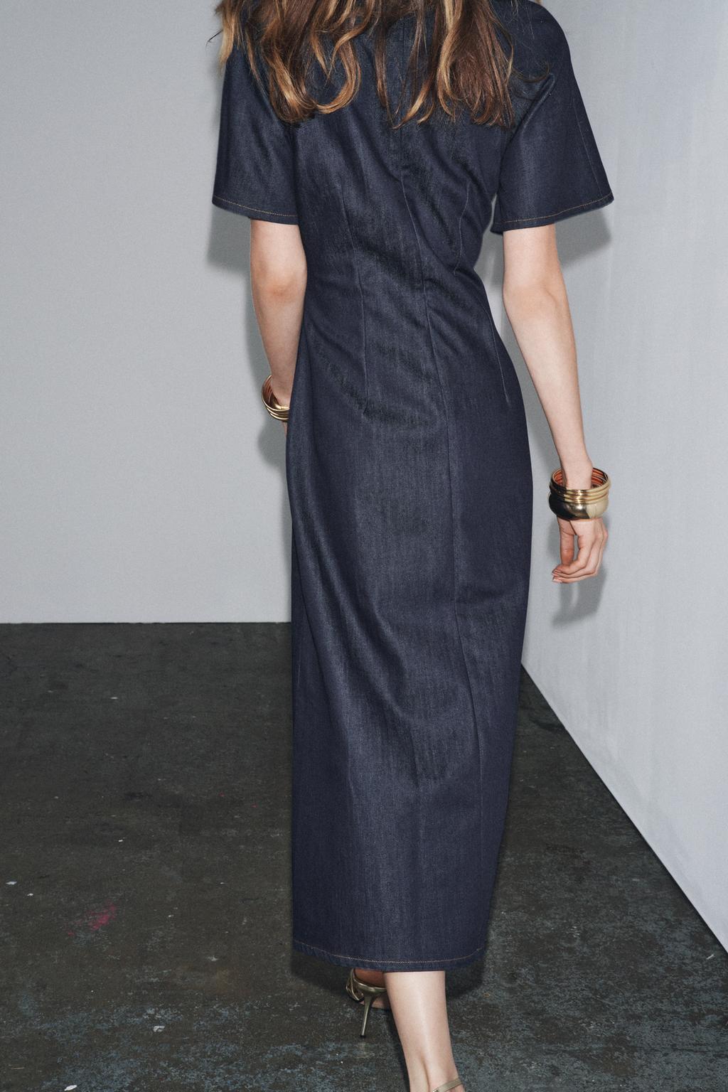 ROBE LONGUE EN DENIM ZW COLLECTION