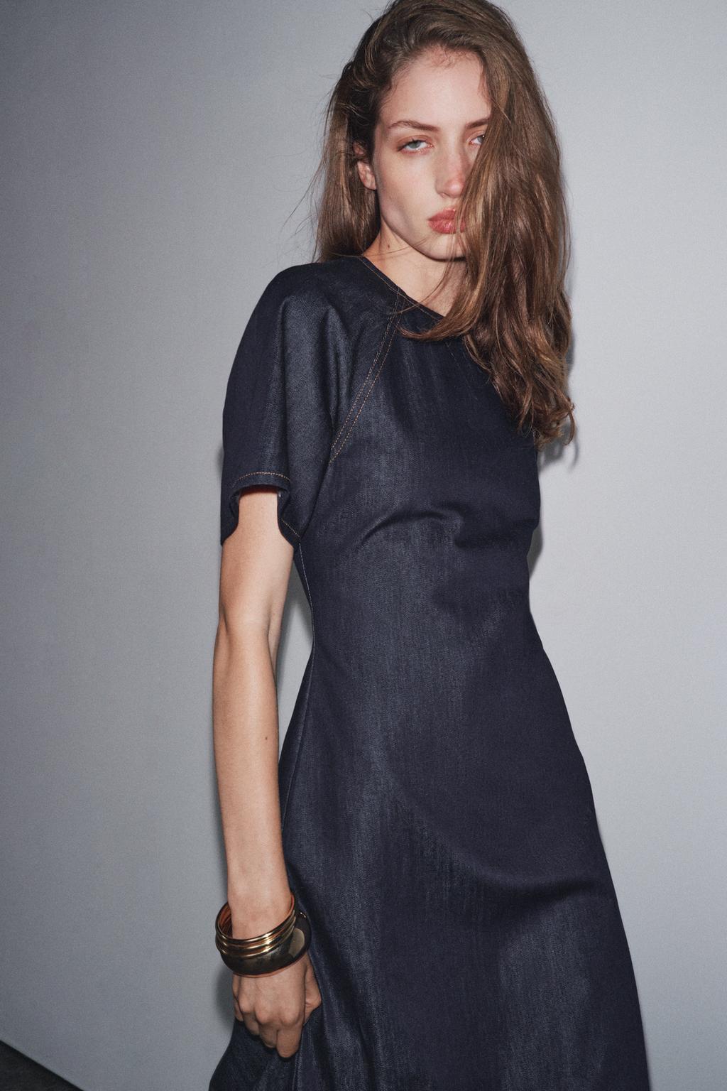 ROBE LONGUE EN DENIM ZW COLLECTION