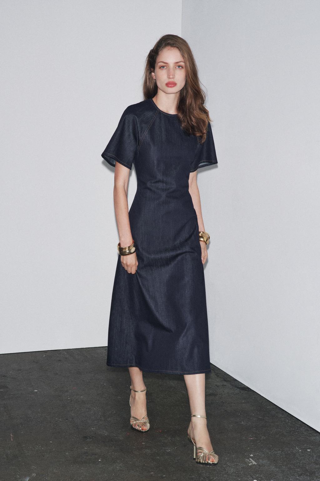 ROBE LONGUE EN DENIM ZW COLLECTION