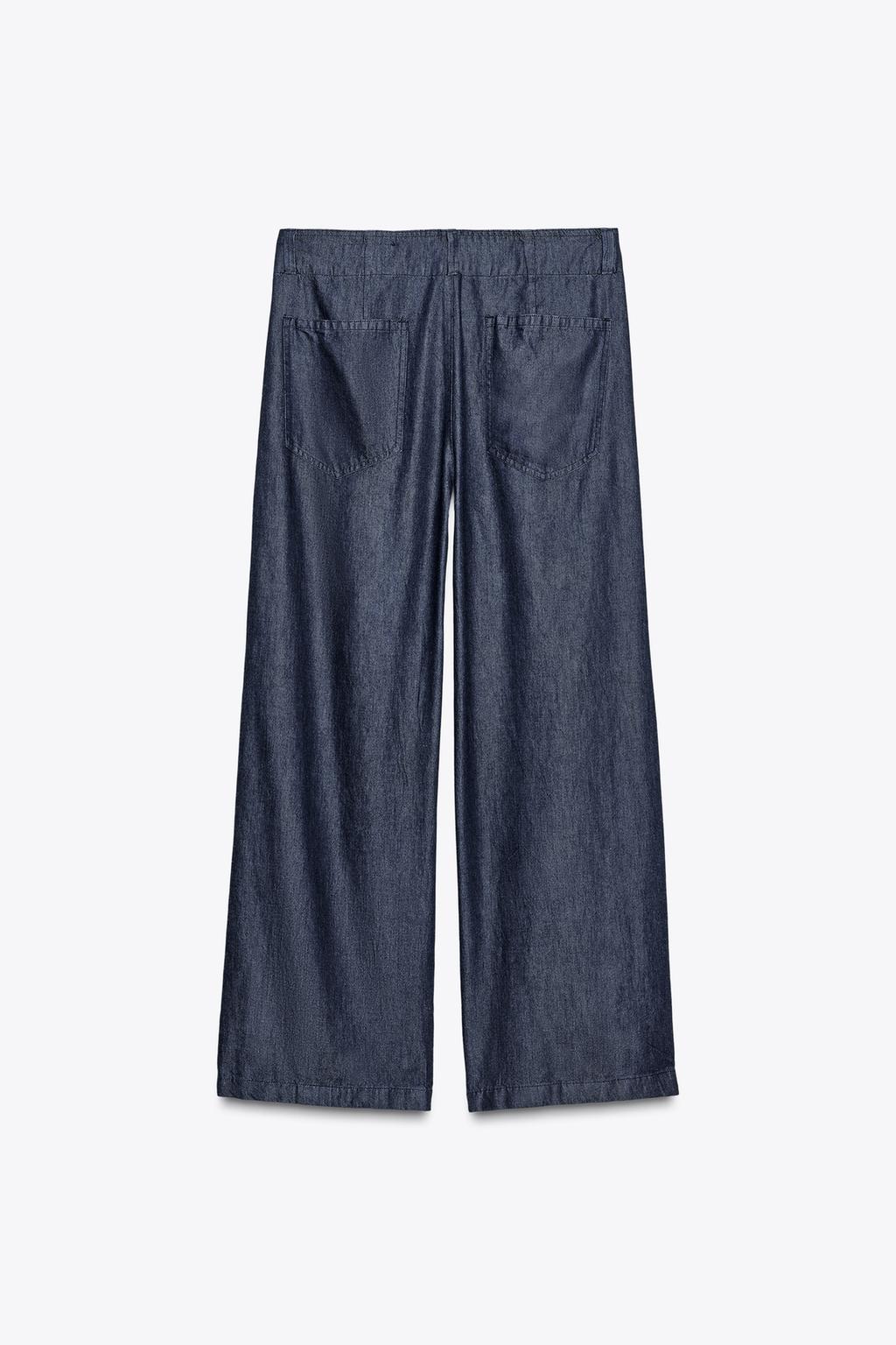 PANTALON CROISÉ EN DENIM ZW COLLECTION