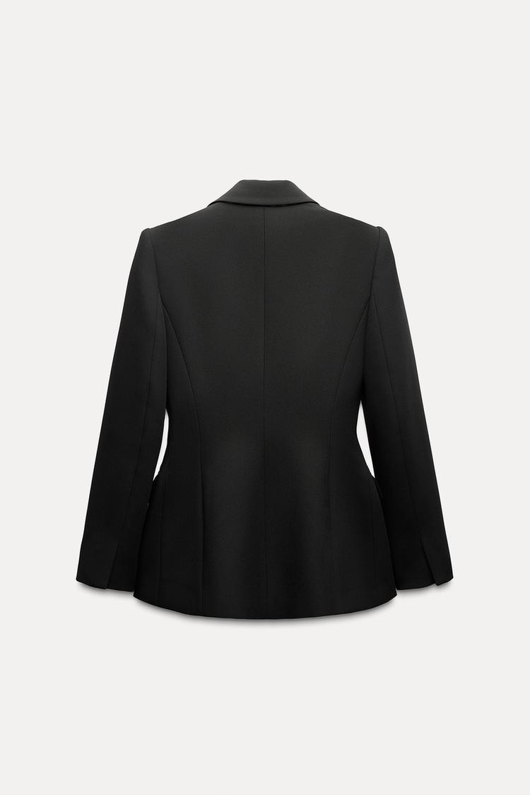 BLAZER AJUSTÉ AVEC ÉPAULETTES