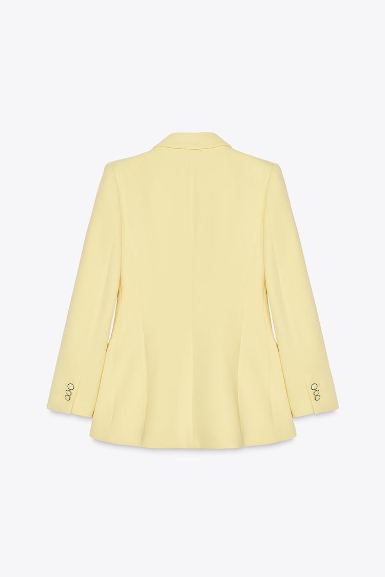 ENSEMBLE VESTE À BOUTONNAGE CROISÉ ET ÉPAULETTES | PANTALON 7/8 TAILLE HAUTE