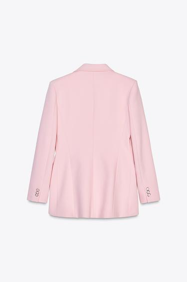 ENSEMBLE VESTE À BOUTONNAGE CROISÉ ET ÉPAULETTES | PANTALON 7/8 TAILLE HAUTE