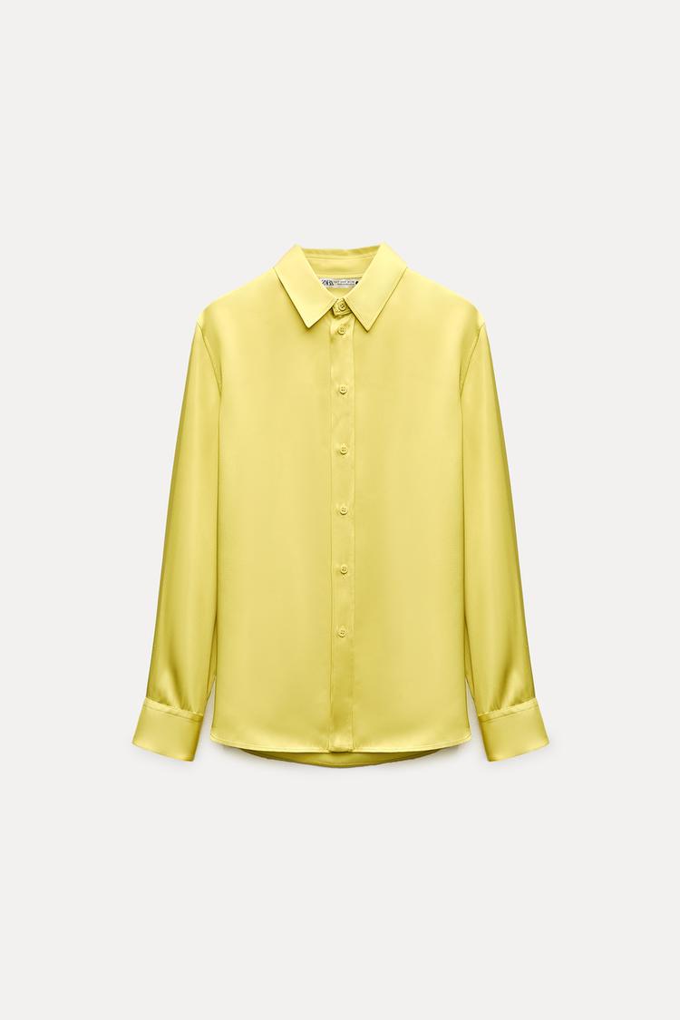 CHEMISE ÉTROITE EN VISCOSE
