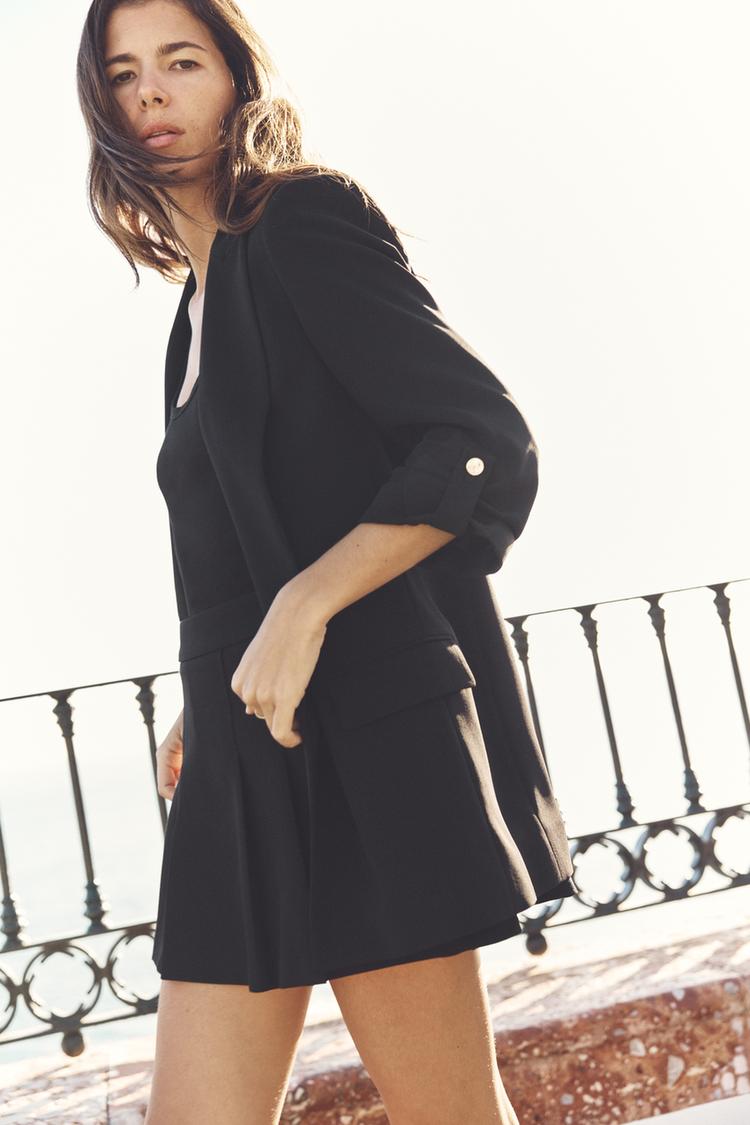VESTE À MANCHES RETROUSSÉES