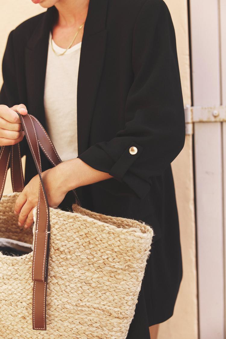 VESTE À MANCHES RETROUSSÉES