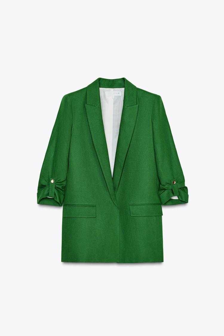 VESTE À MANCHES RETROUSSÉES