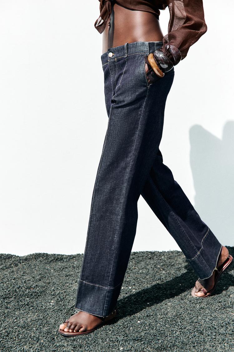PANTALON BOOTCUT NERVURE