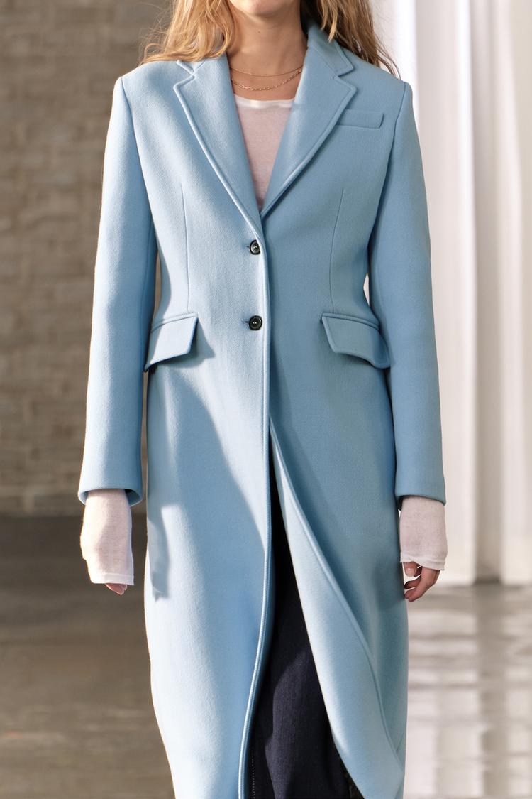 MANTEAU EN LAINE COLLECTION ZW
