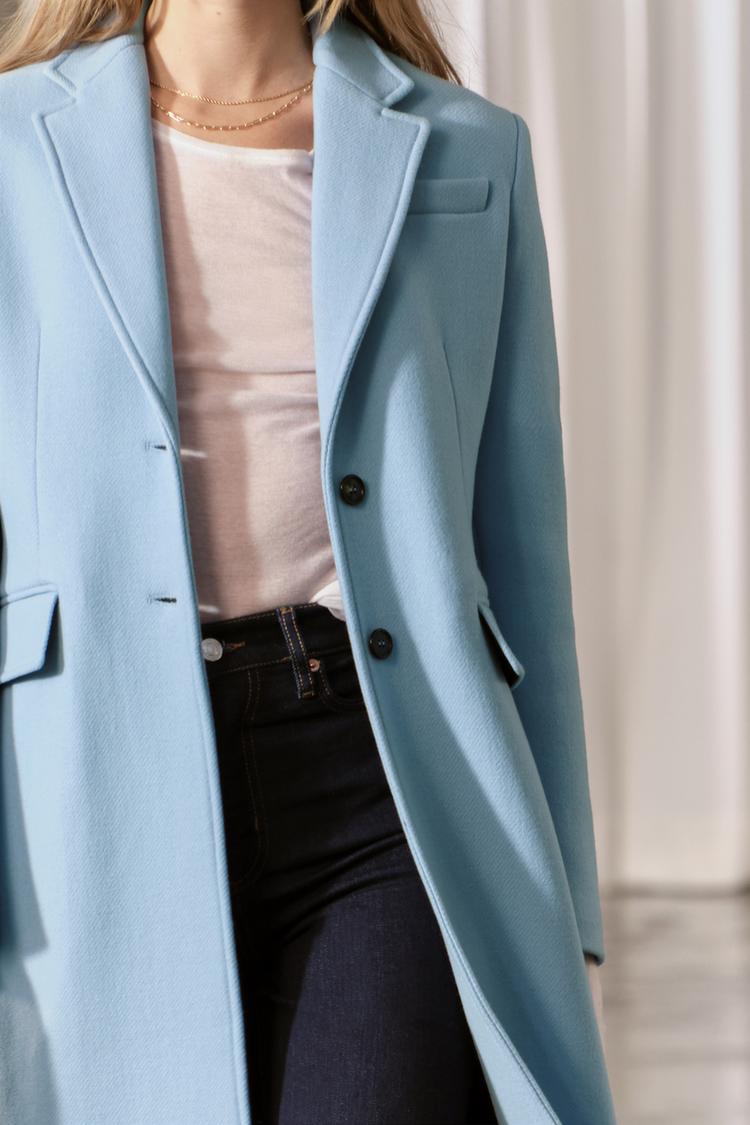 MANTEAU EN LAINE COLLECTION ZW