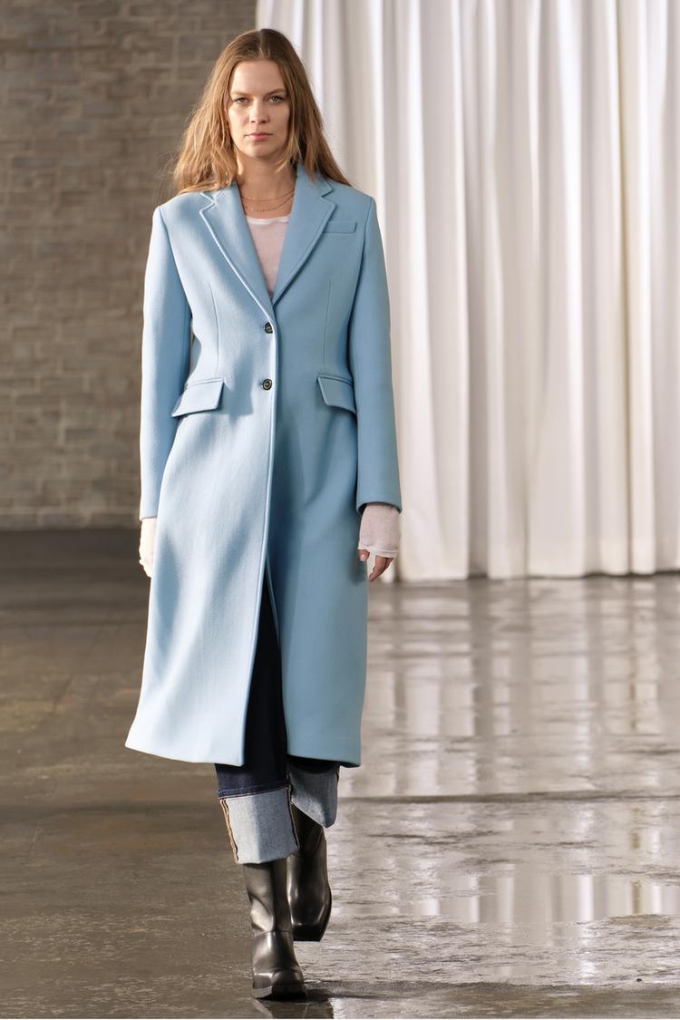 MANTEAU EN LAINE COLLECTION ZW