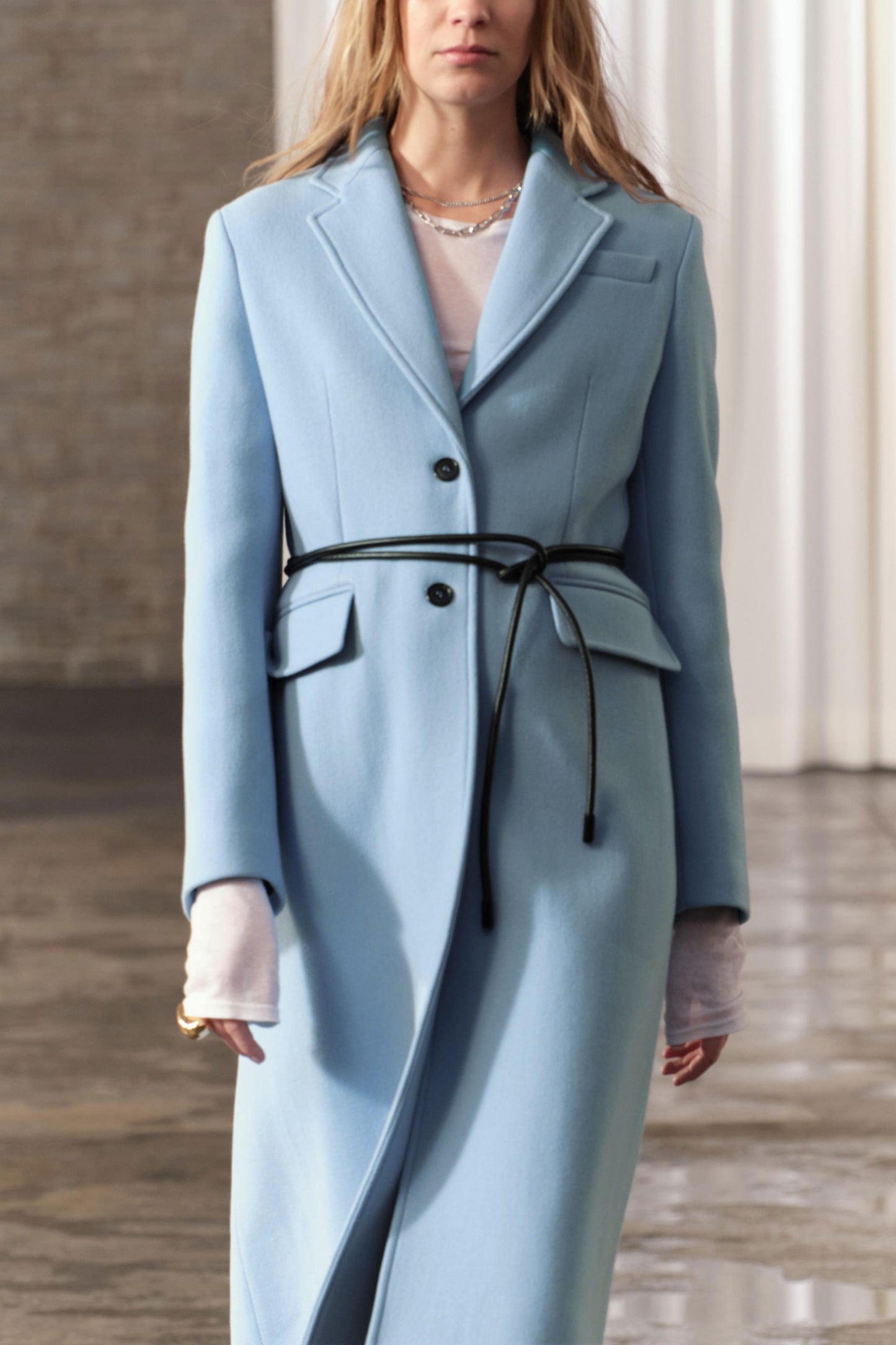 MANTEAU EN LAINE COLLECTION ZW
