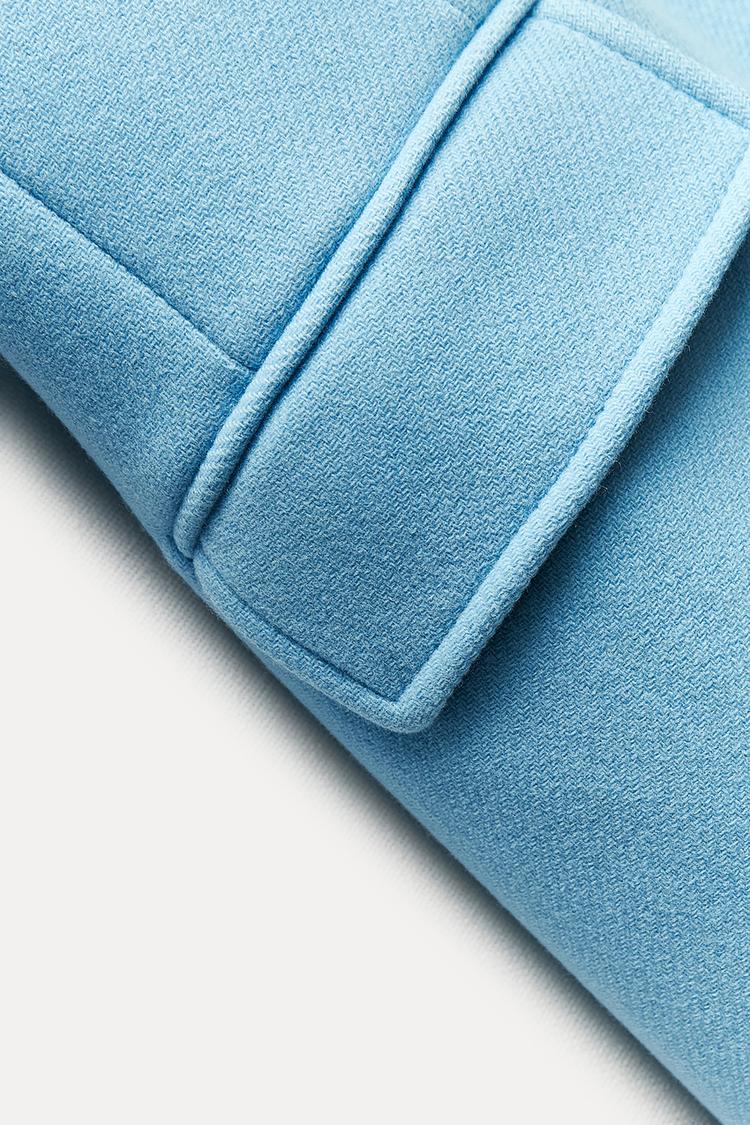 MANTEAU EN LAINE COLLECTION ZW