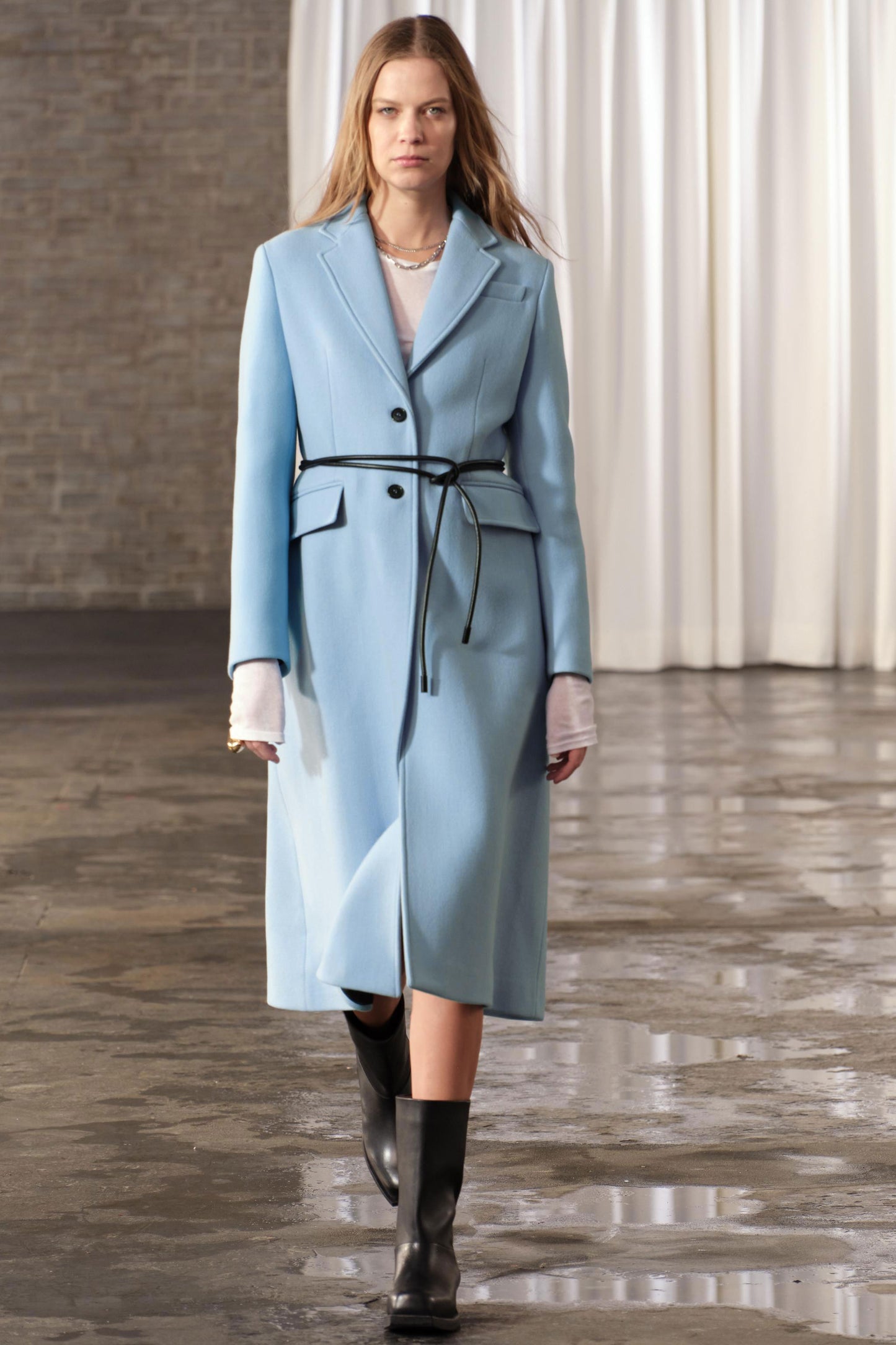 MANTEAU EN LAINE COLLECTION ZW