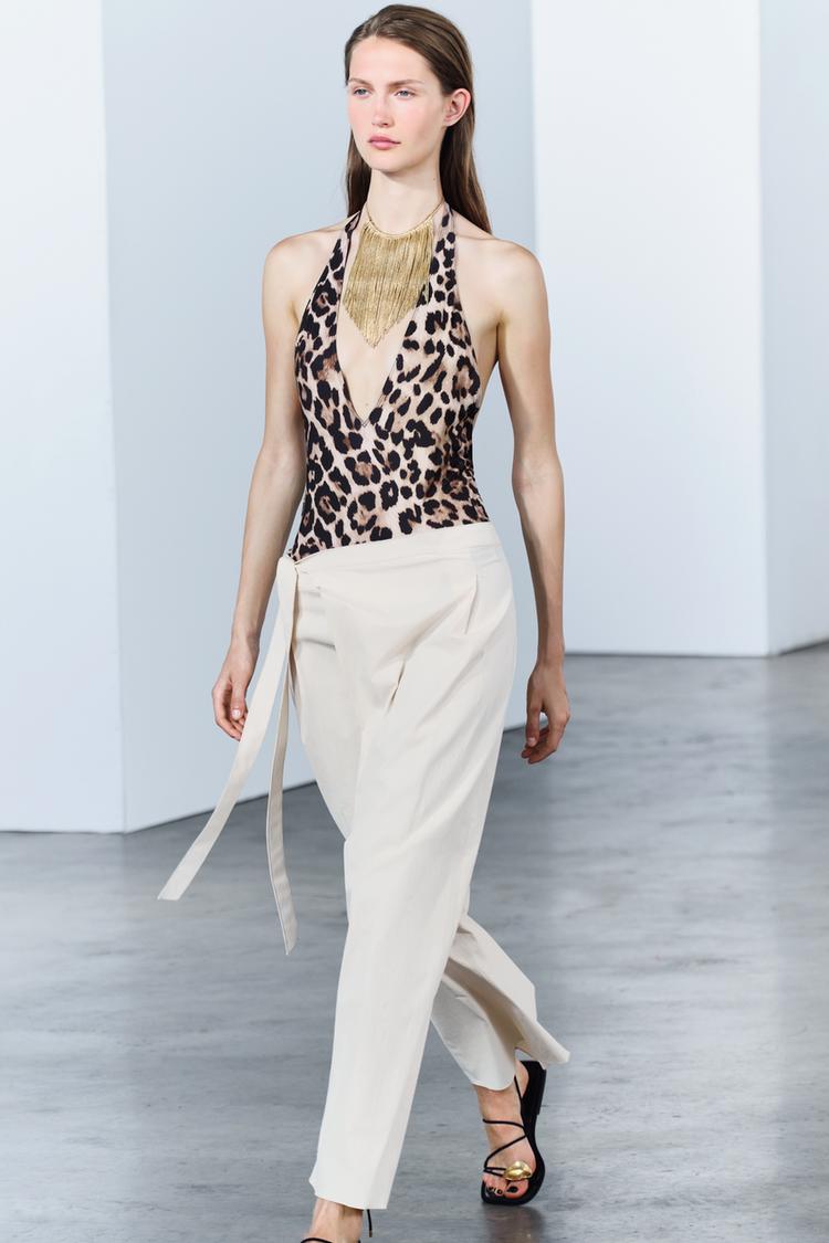 PANTALON AVEC JUPE PORTEFEUILLE COLLECTION ZW