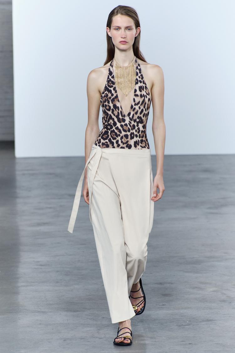 PANTALON AVEC JUPE PORTEFEUILLE COLLECTION ZW