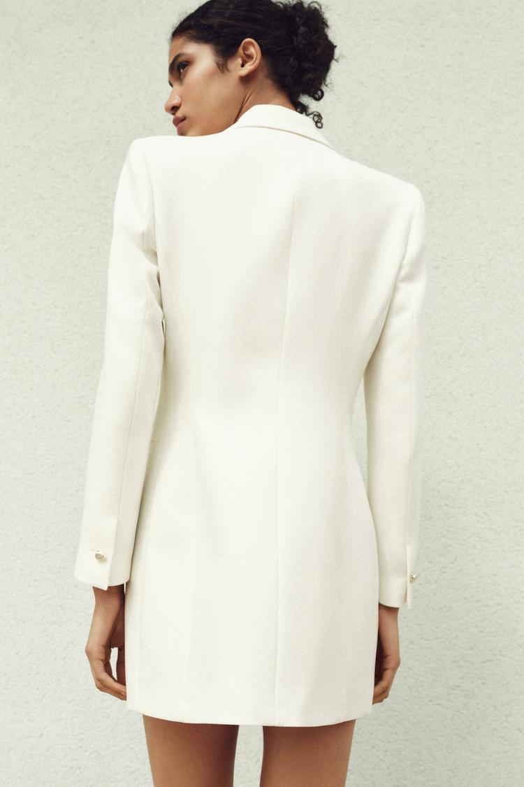 BLAZER LONG À ÉPAULETTES
