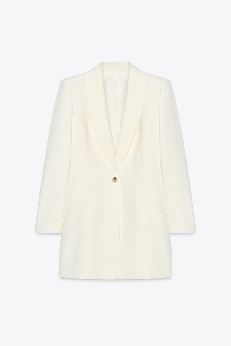 BLAZER LONG À ÉPAULETTES
