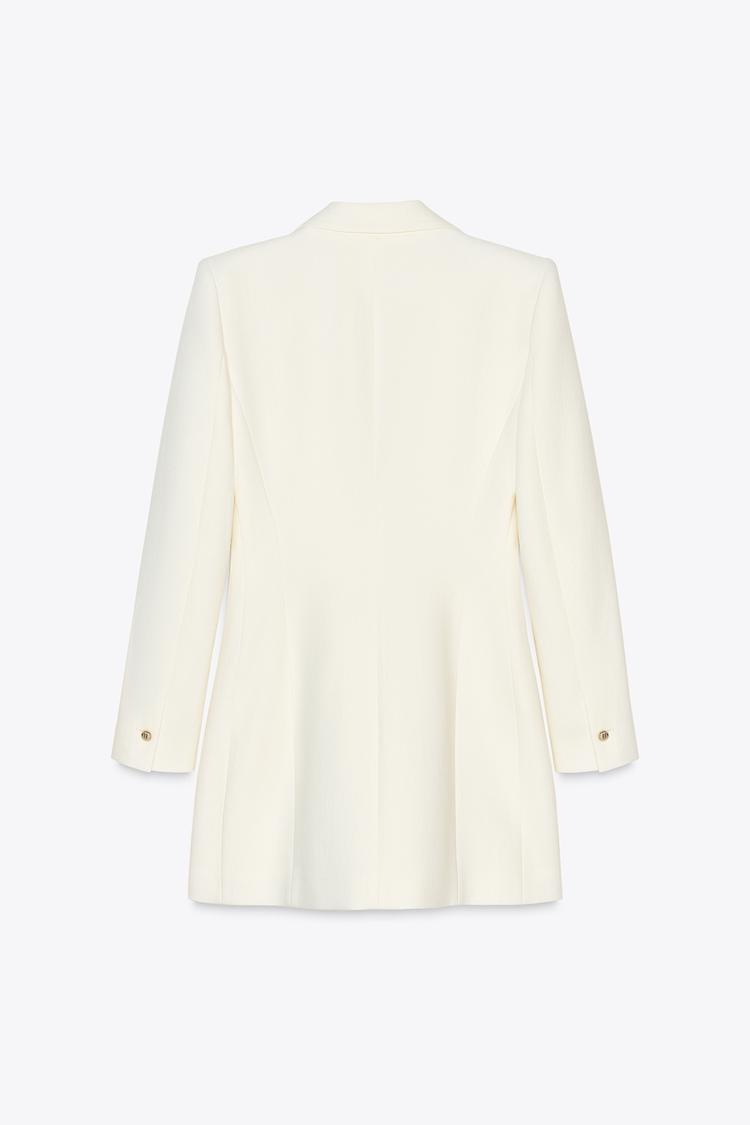 BLAZER LONG À ÉPAULETTES