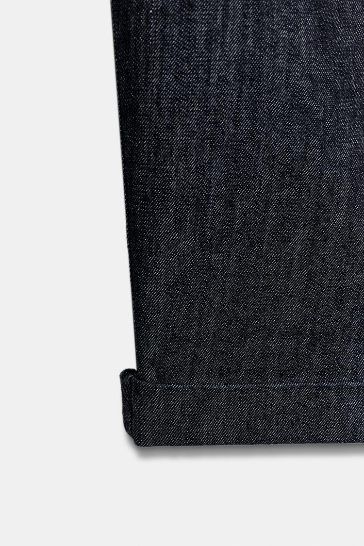 PANTALON CHINO BAS À REVERS
