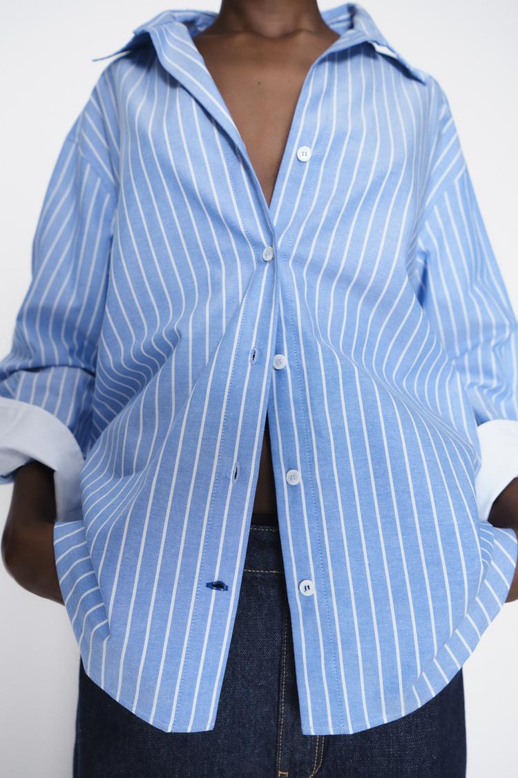 CHEMISE OXFORD AVEC COTON