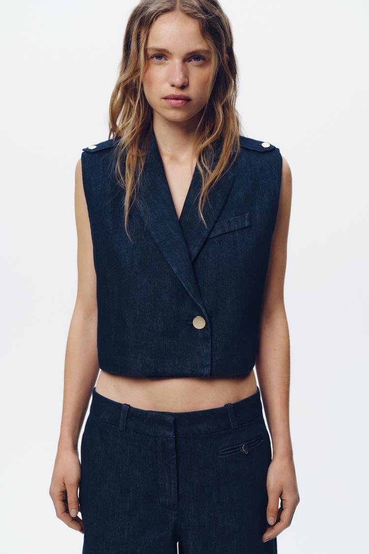 PANTALON Z1975 EN JEAN CULOTTE