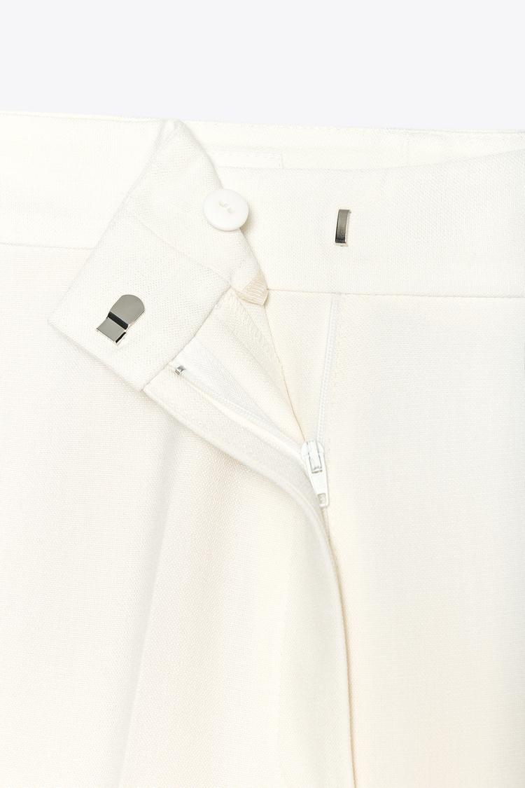 JUPE-CULOTTE TAILLE HAUTE