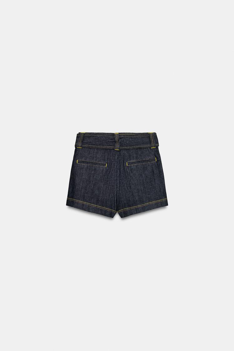 JUPE-PANTALON Z1975 CROISÉE À CEINTURE