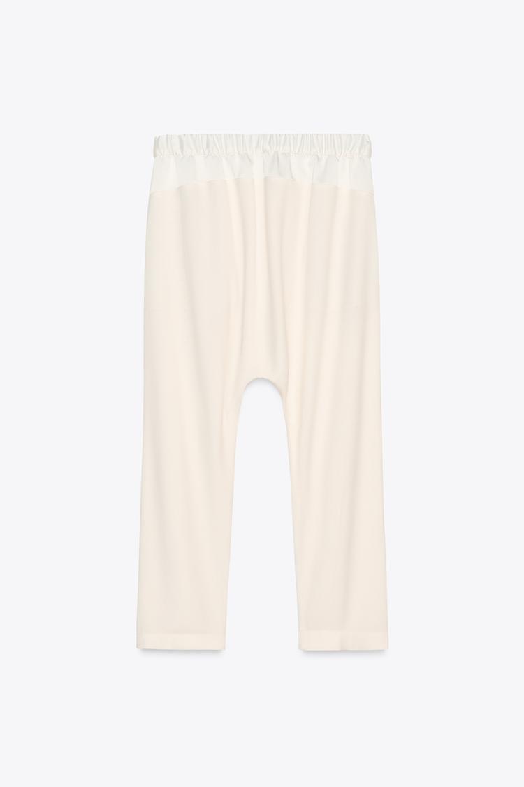 PANTALON TAILLE BASSE COLLECTION ZW