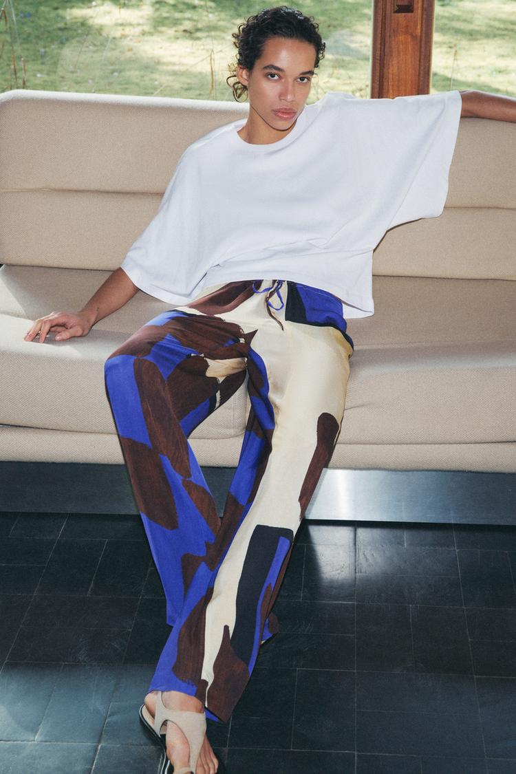 PANTALON IMPRIMÉ COLLECTION ZW