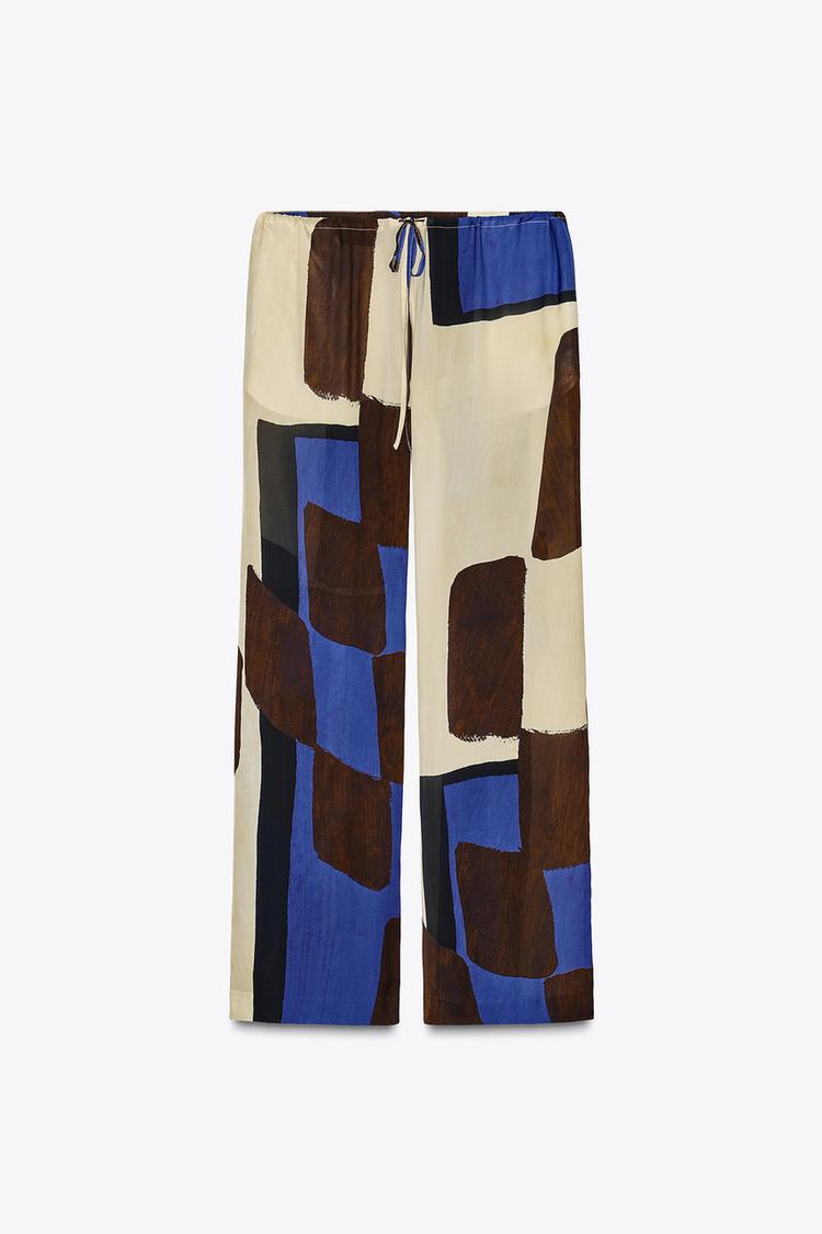 PANTALON IMPRIMÉ COLLECTION ZW