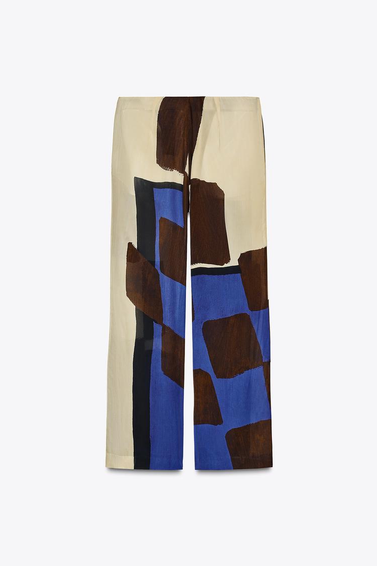 PANTALON IMPRIMÉ COLLECTION ZW